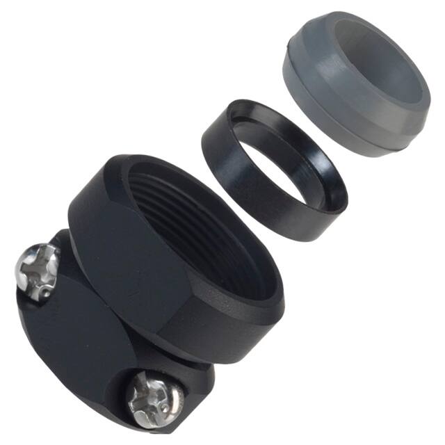 JR13WCC-10(31) Hirose Electric Co Ltd  Coques arrière et serre-câbles